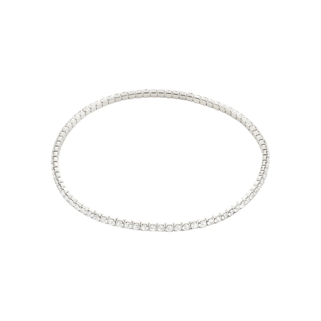 ARASH crystal bracelet silver-plated