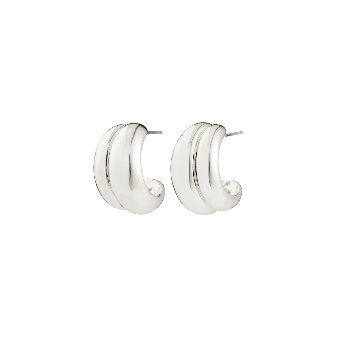 MIKO earrings silver-plated