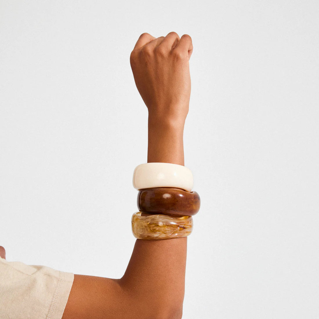 AASE bracelet creamy