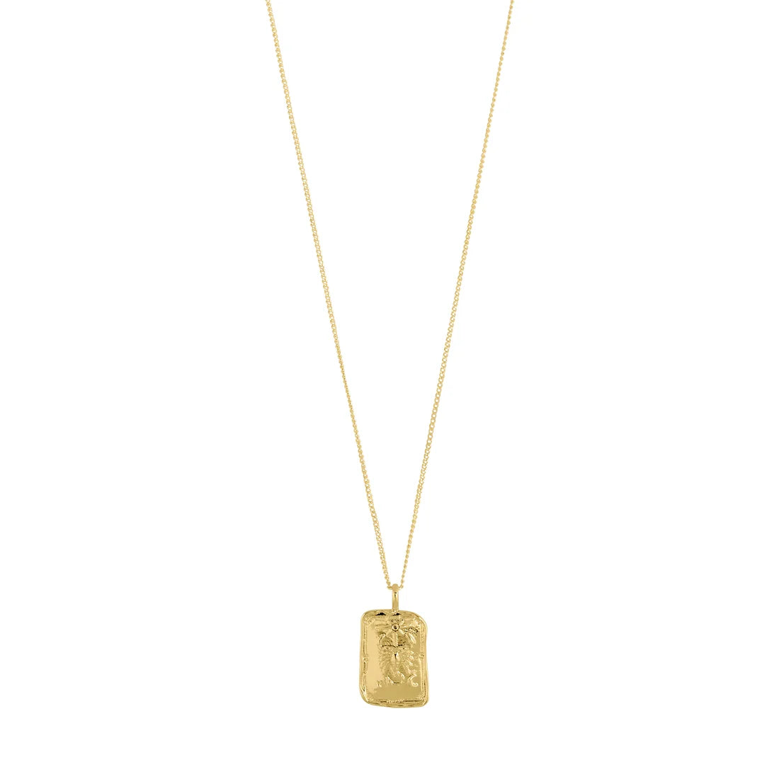SCORPIO Zodiac Sign necklace, gold-plated