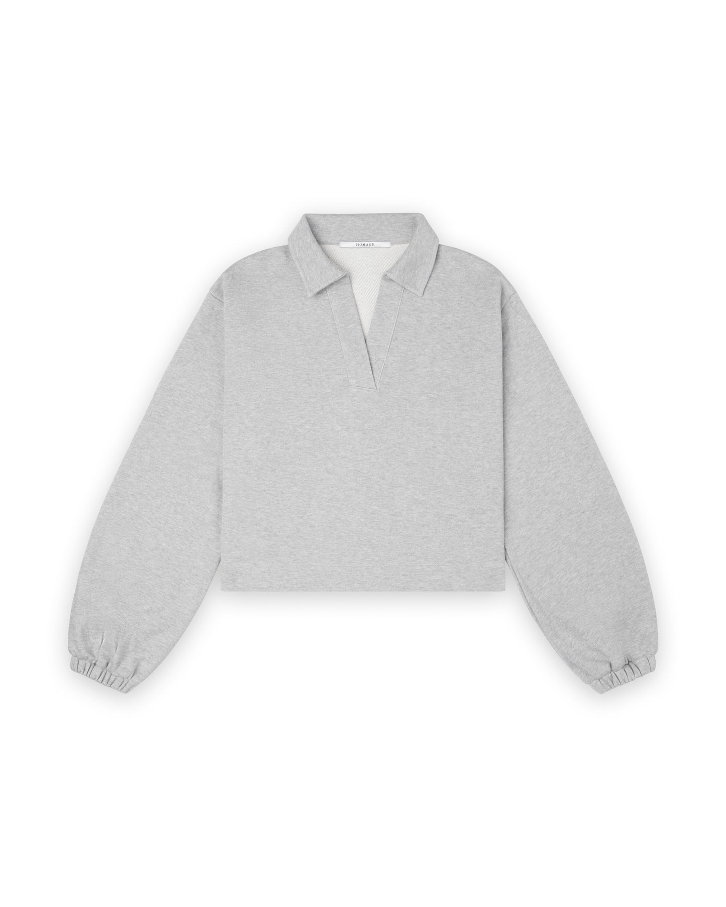 Rugby Sweater With Baloon Sleeves
