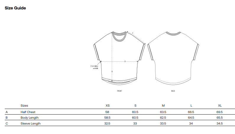 T-shirt BONJOUR yellow