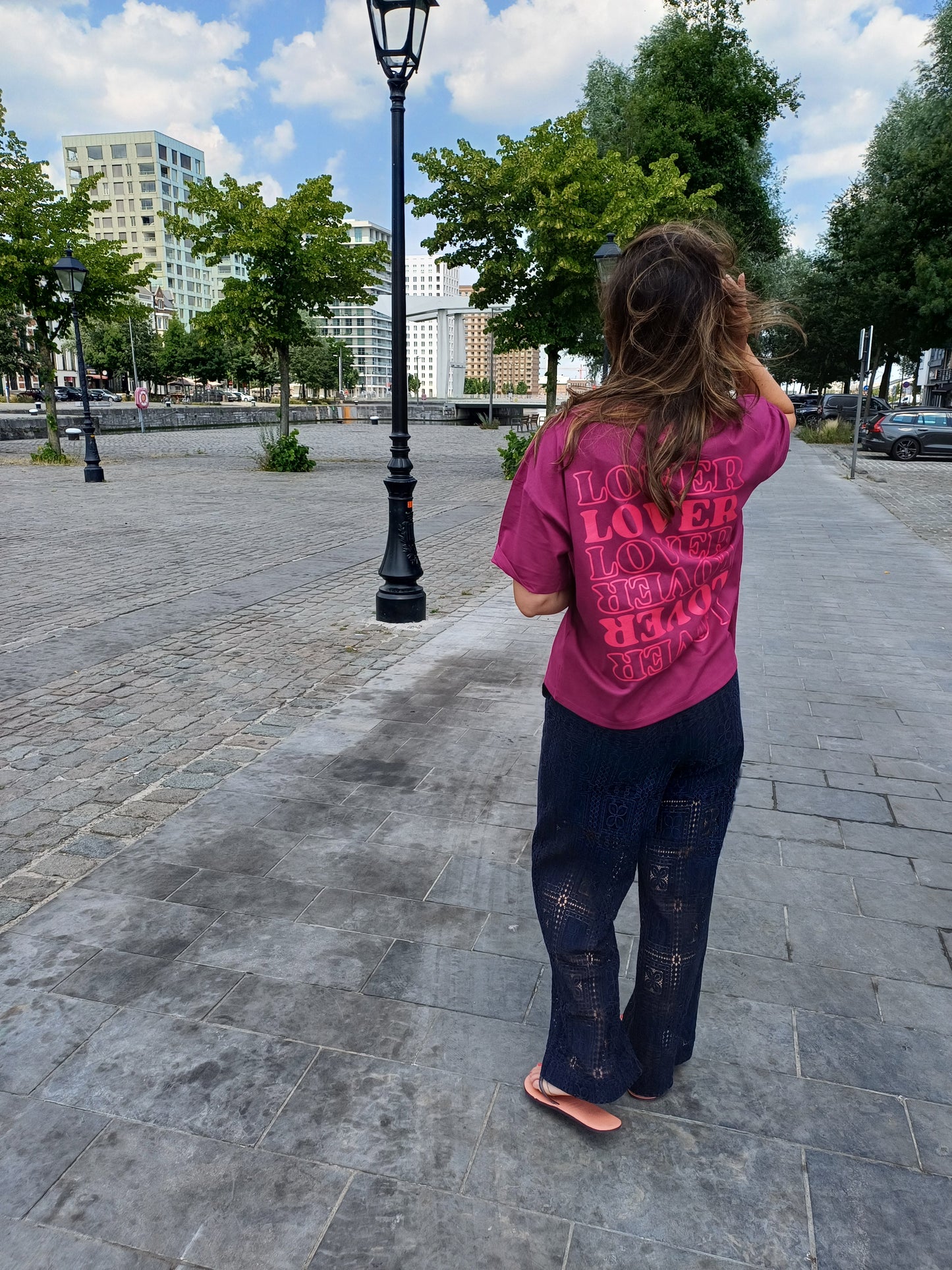 T-shirt cherry LOVER