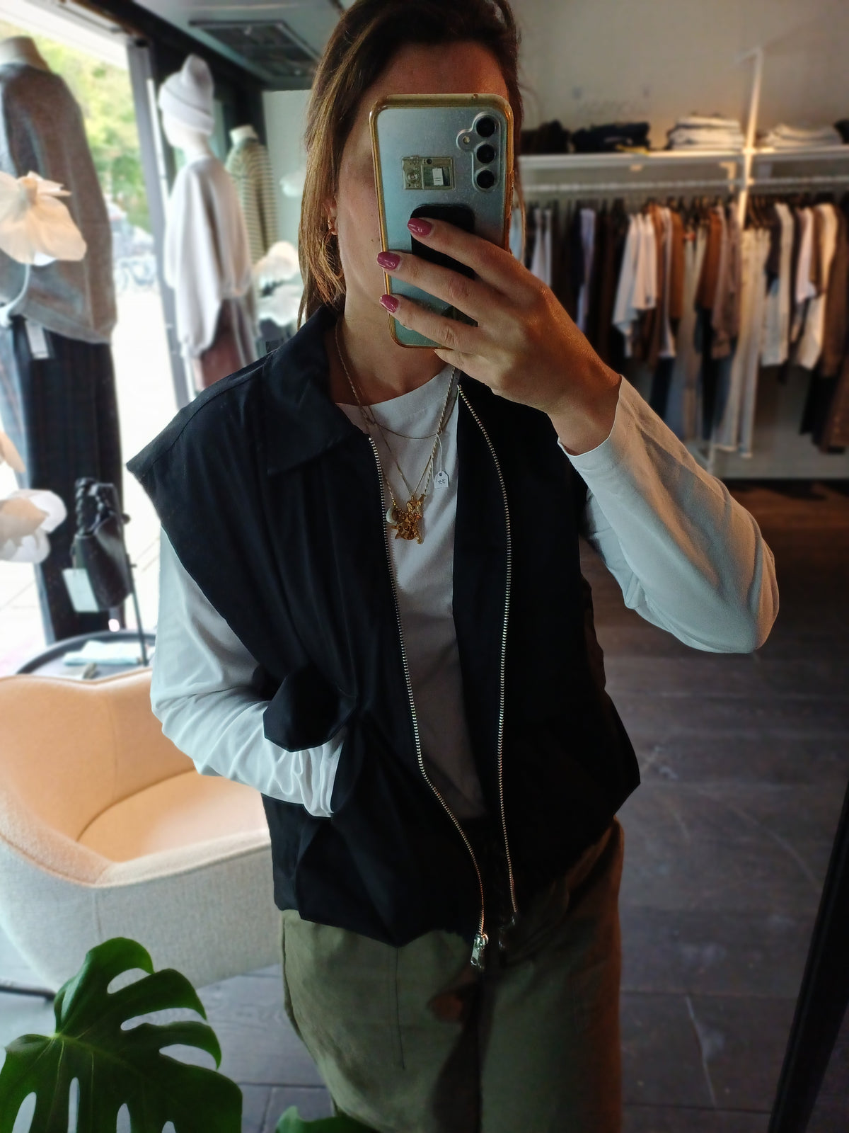 Ruby Gilet - Black