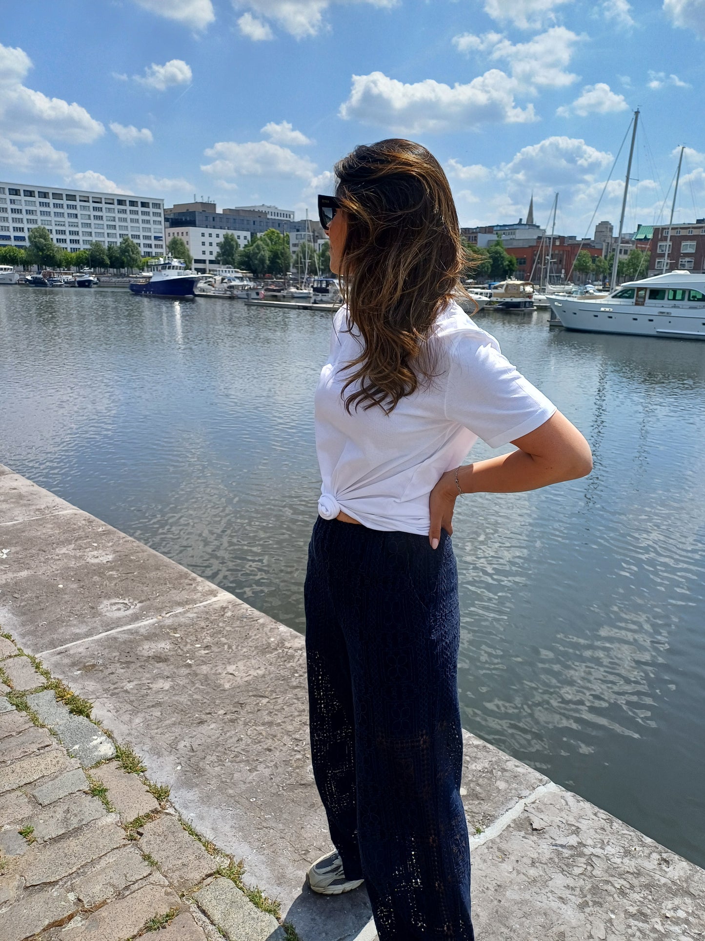 T-shirt white bonne humeur