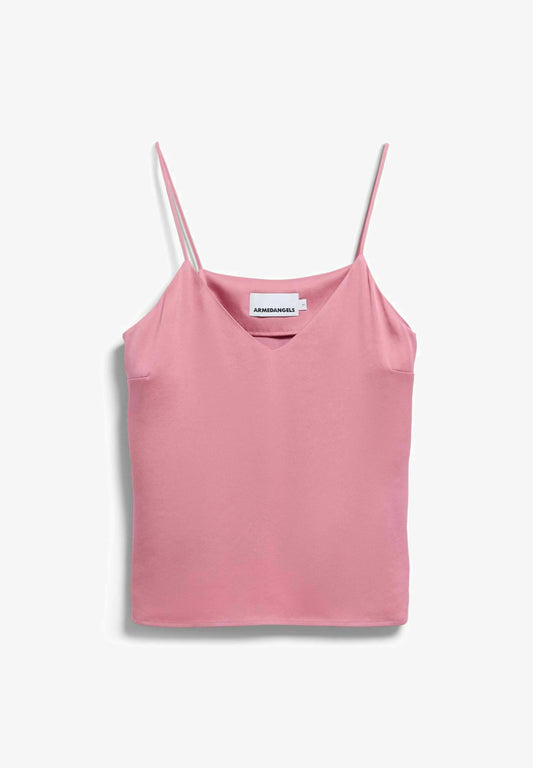 SATIN SPAGHETTI STRAP TOP