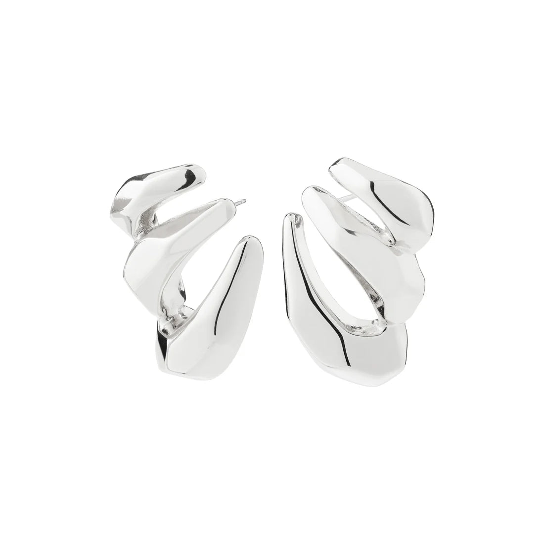 PRESENCE earrings silver-plated