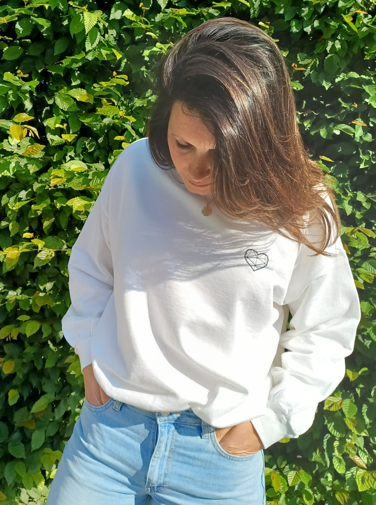 Sweater KAT - Ivory color