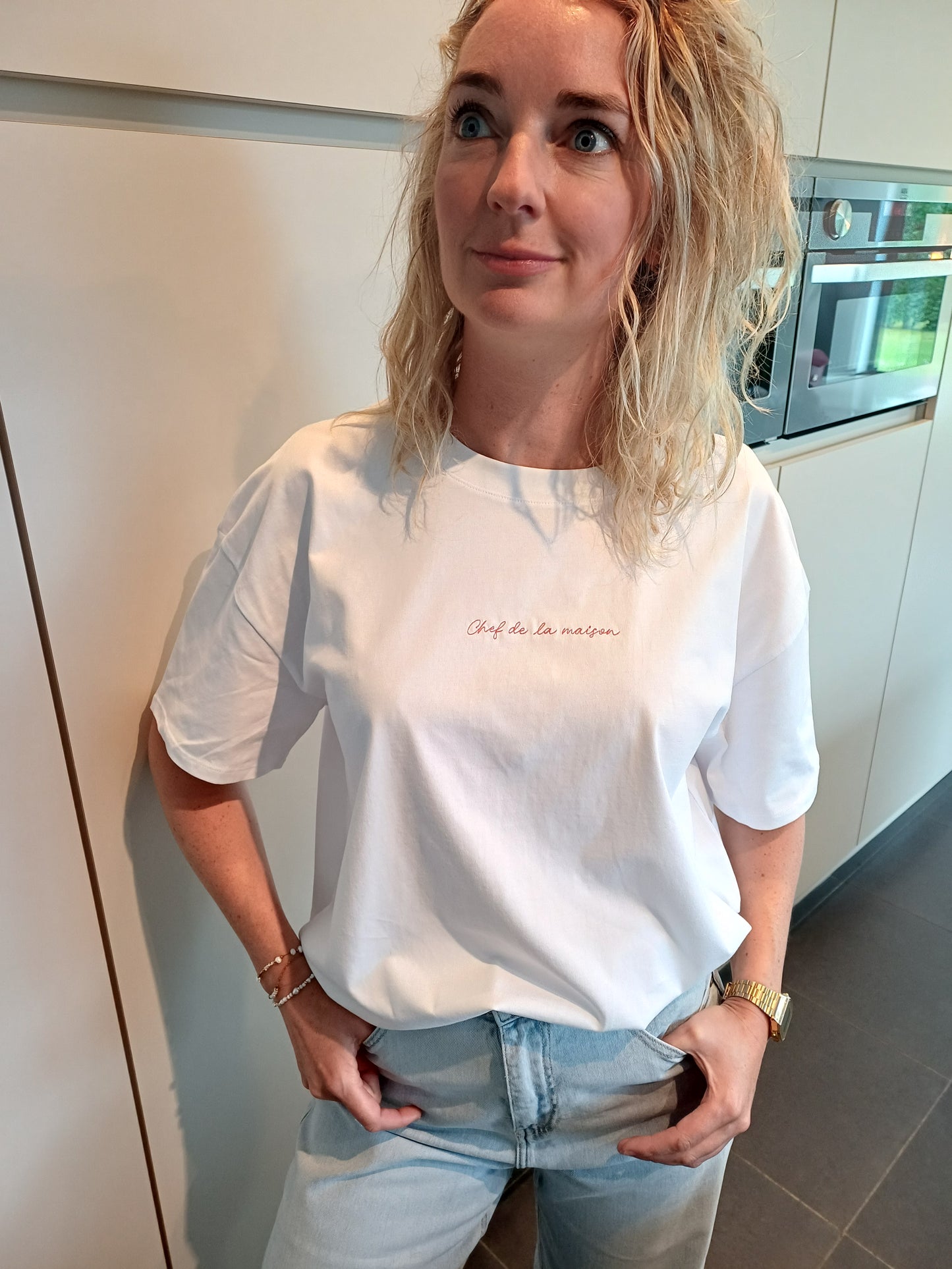 T-shirt 'Chef de la maison'
