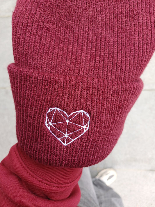 BEANIE - Burgundy