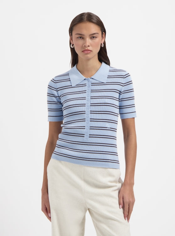 Liz SS Polo Knit