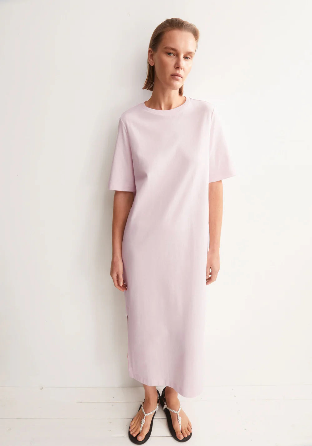 XELINAA JERSEY MIDI DRESS