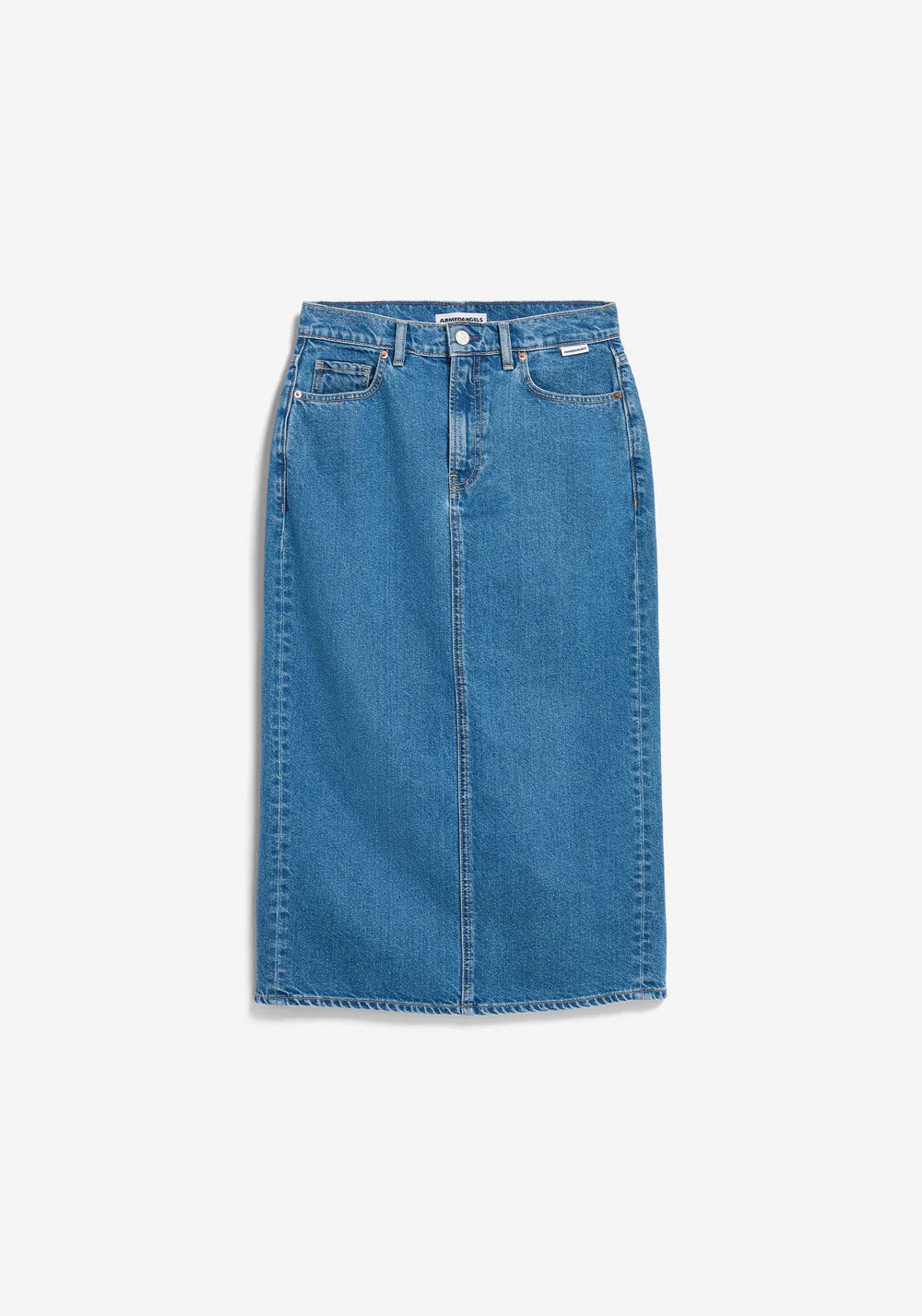 KAALYKE DENIM MIDI SKIRT