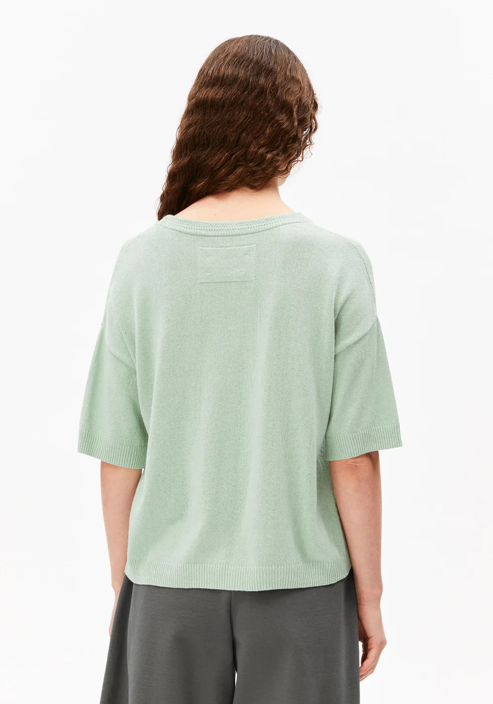 S SL LINEN BLEND KNIT SWEATER