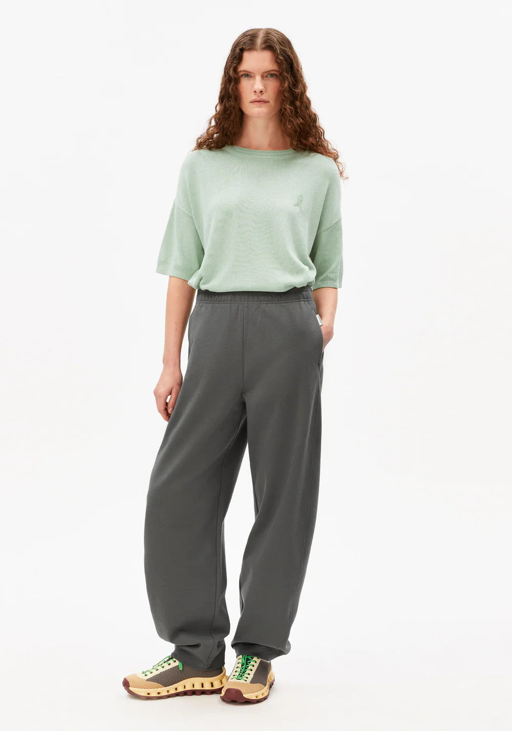 S SL LINEN BLEND KNIT SWEATER