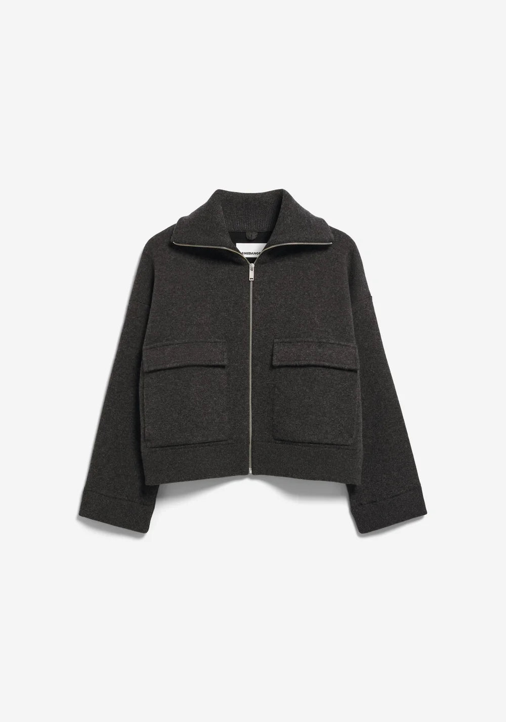 COTTON-WOOL KNIT JACKET
