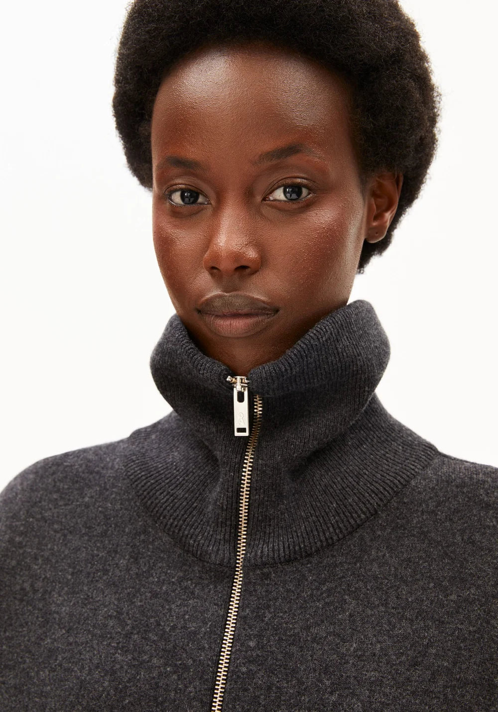 COTTON-WOOL KNIT JACKET