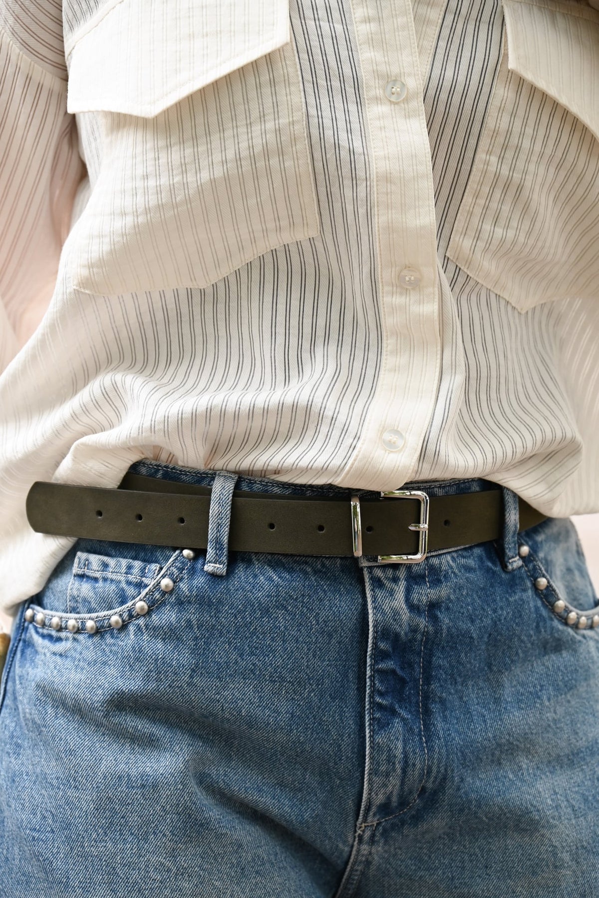 JXHENRIETTE LEATHER BELT ACC