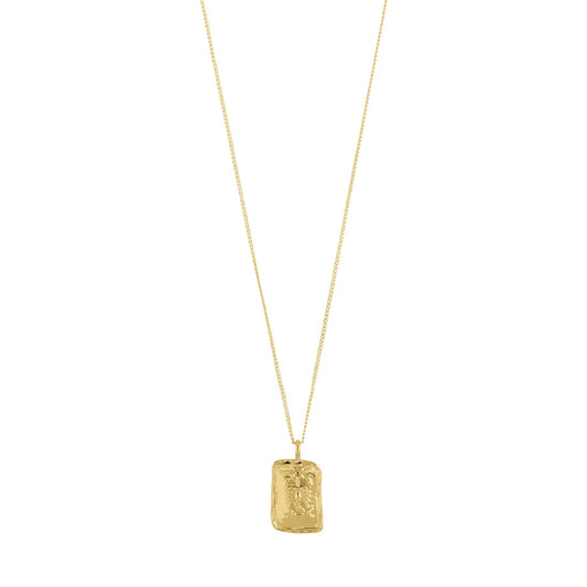 SCORPIO Zodiac Sign necklace, gold-plated