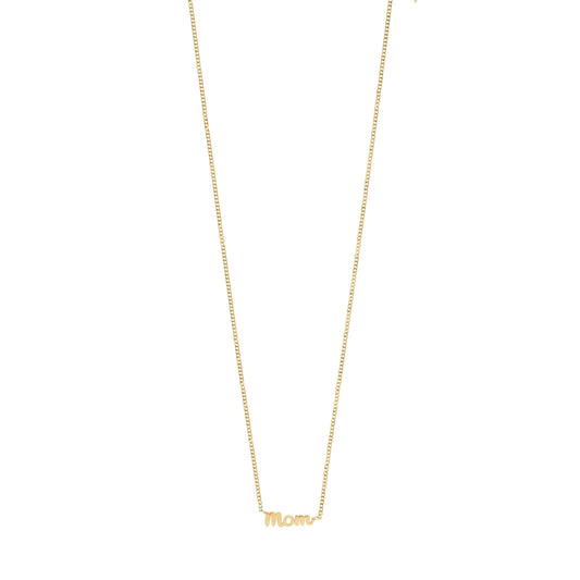 MOM necklace gold-plated