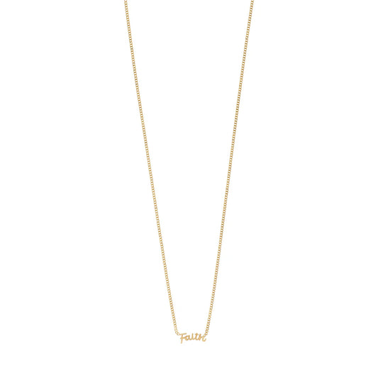 FAITH necklace gold-plated