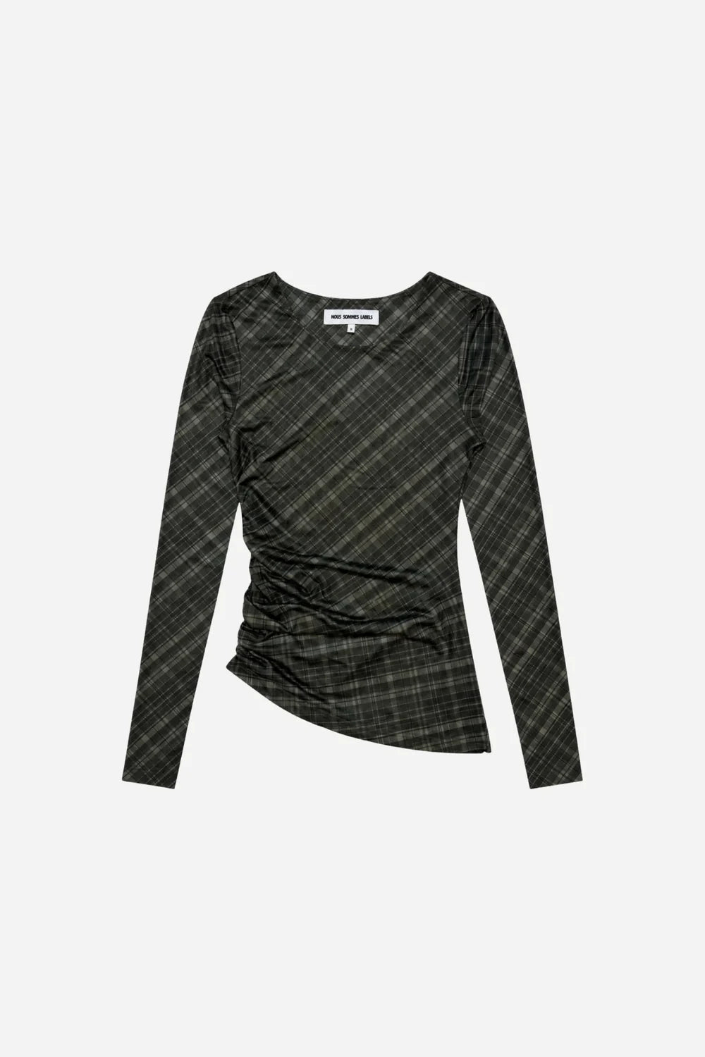 Lila Mesh Top