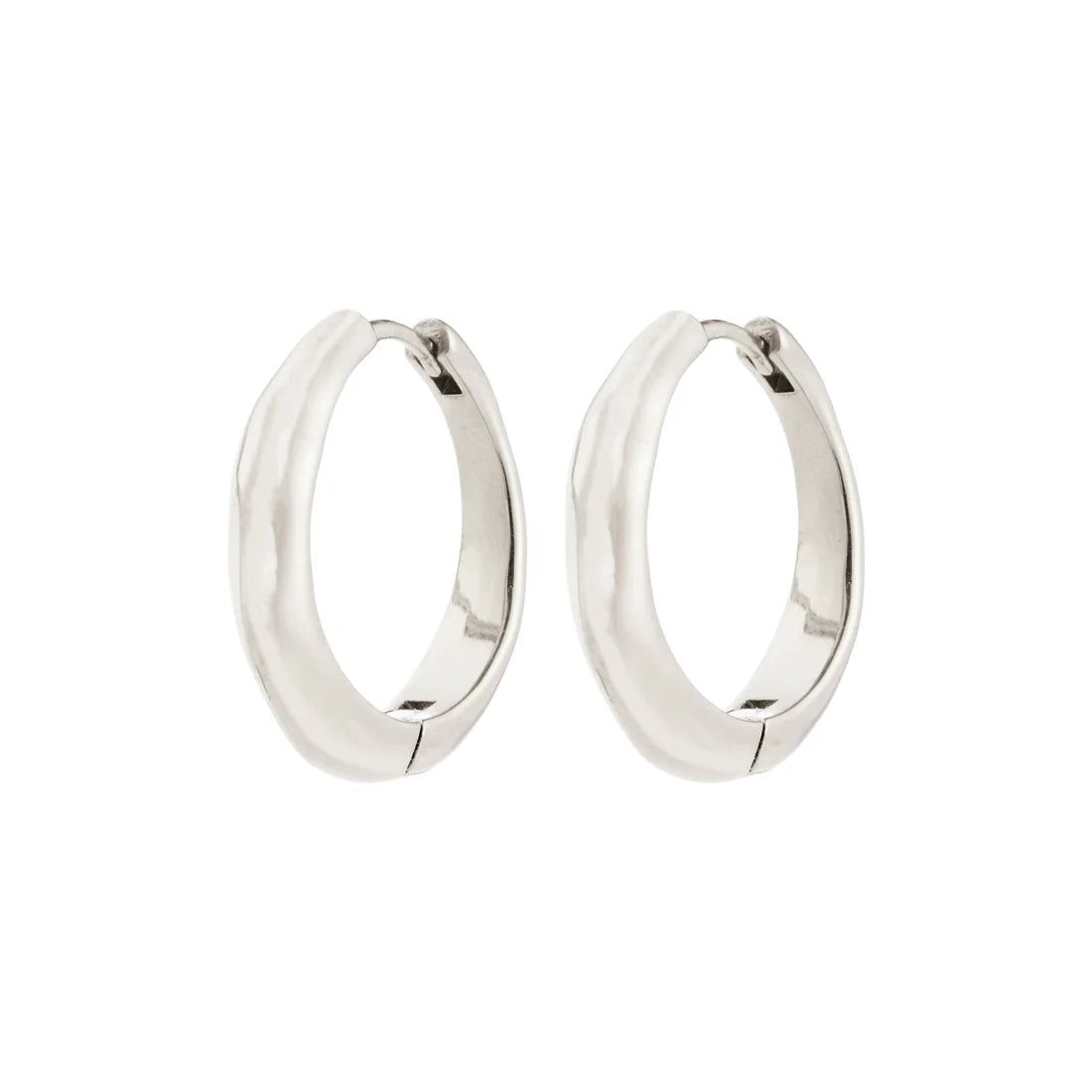 HARRISON hoops silver-plated
