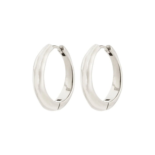 HARRISON hoops silver-plated