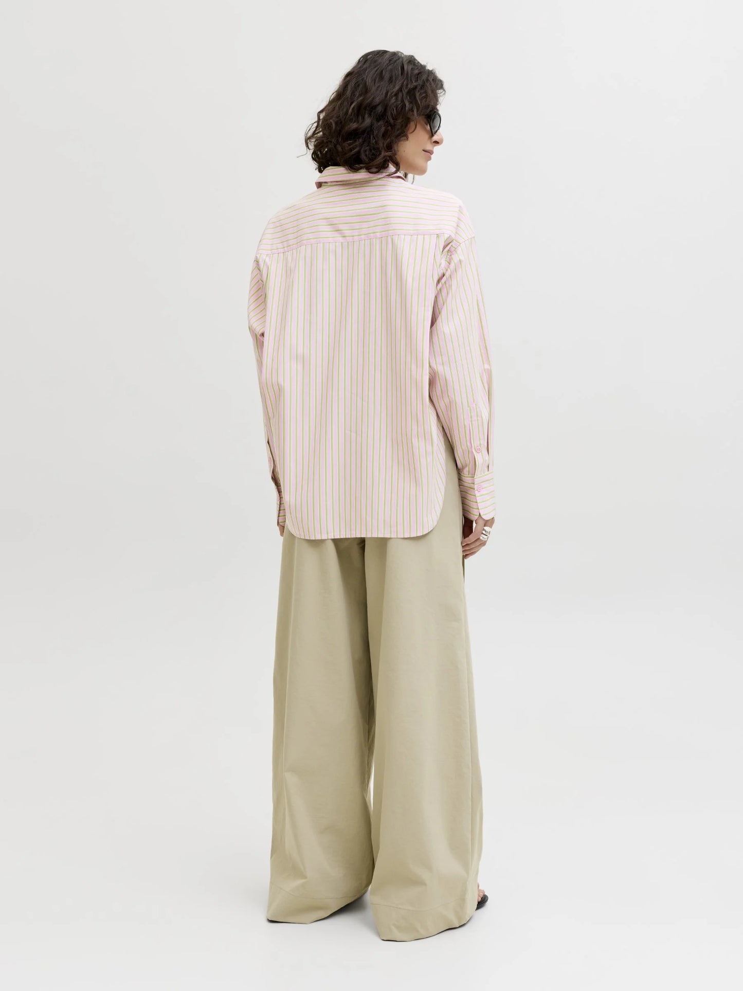 Jxjamie ls poplin striped shirt