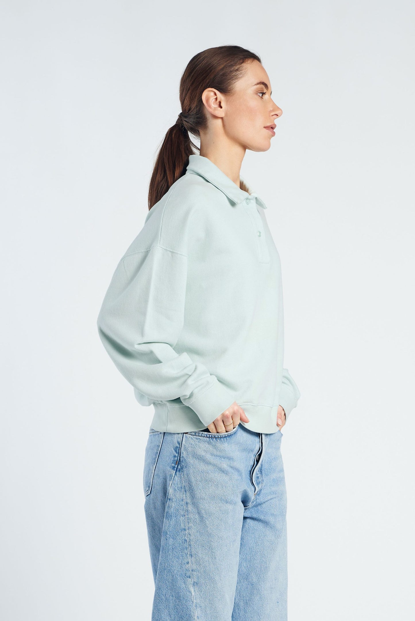 Avi Sweater-Opal Blue