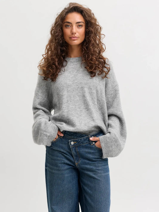 JXMATILDA WOOL BLEND CREW NECK KNIT