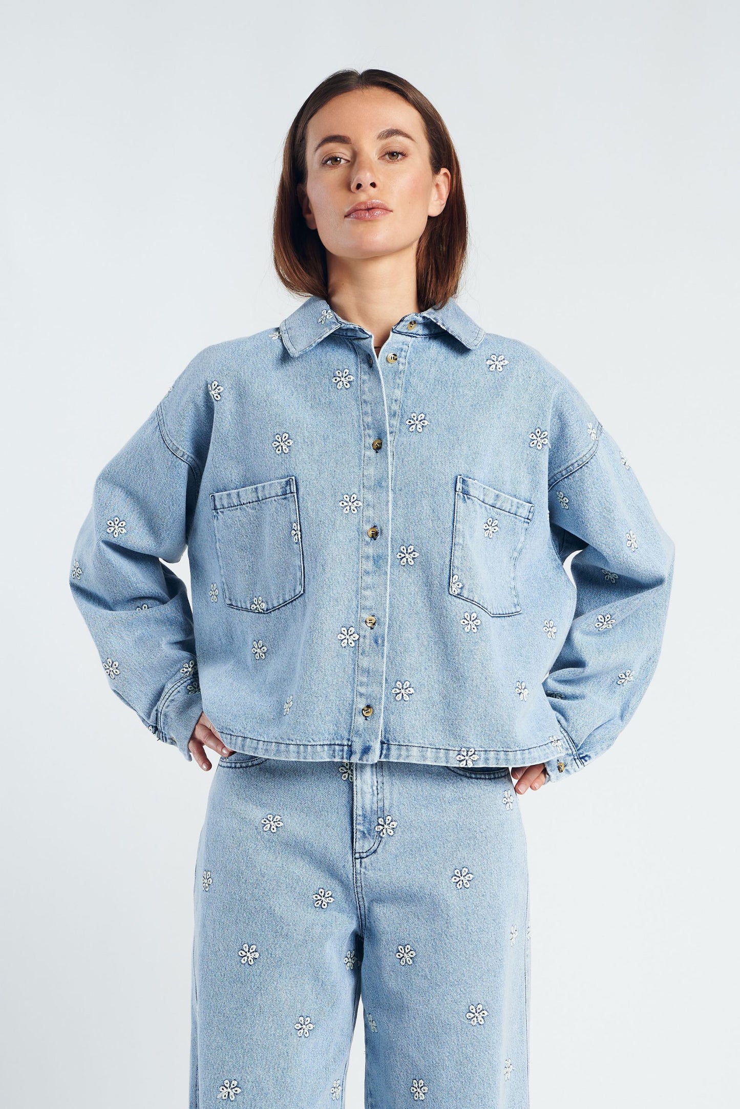 Carrie Jacket-Denim