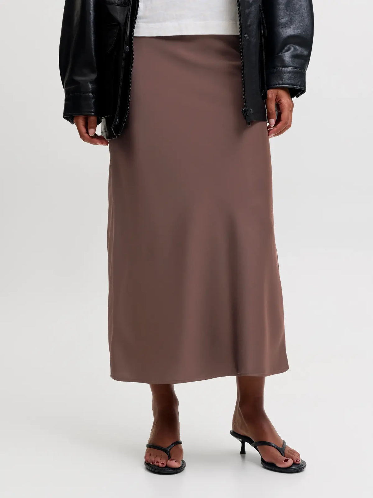 JXTINE SATIN SKIRT WVN SN