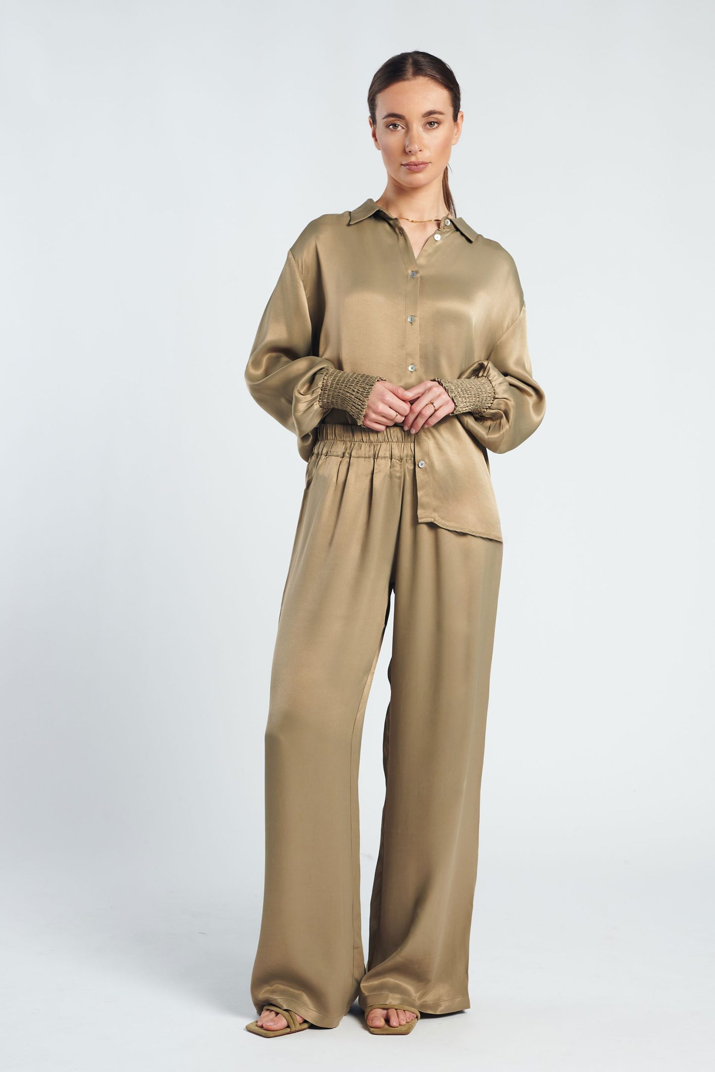 Eve Pants-Olive
