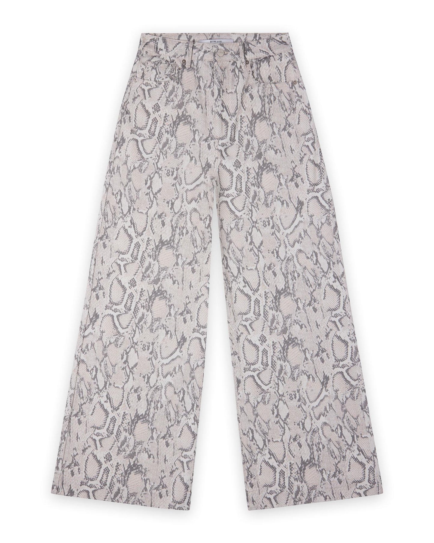 Snake Palazzo Jeans