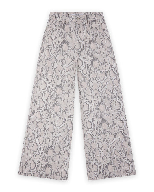 Snake Palazzo Jeans