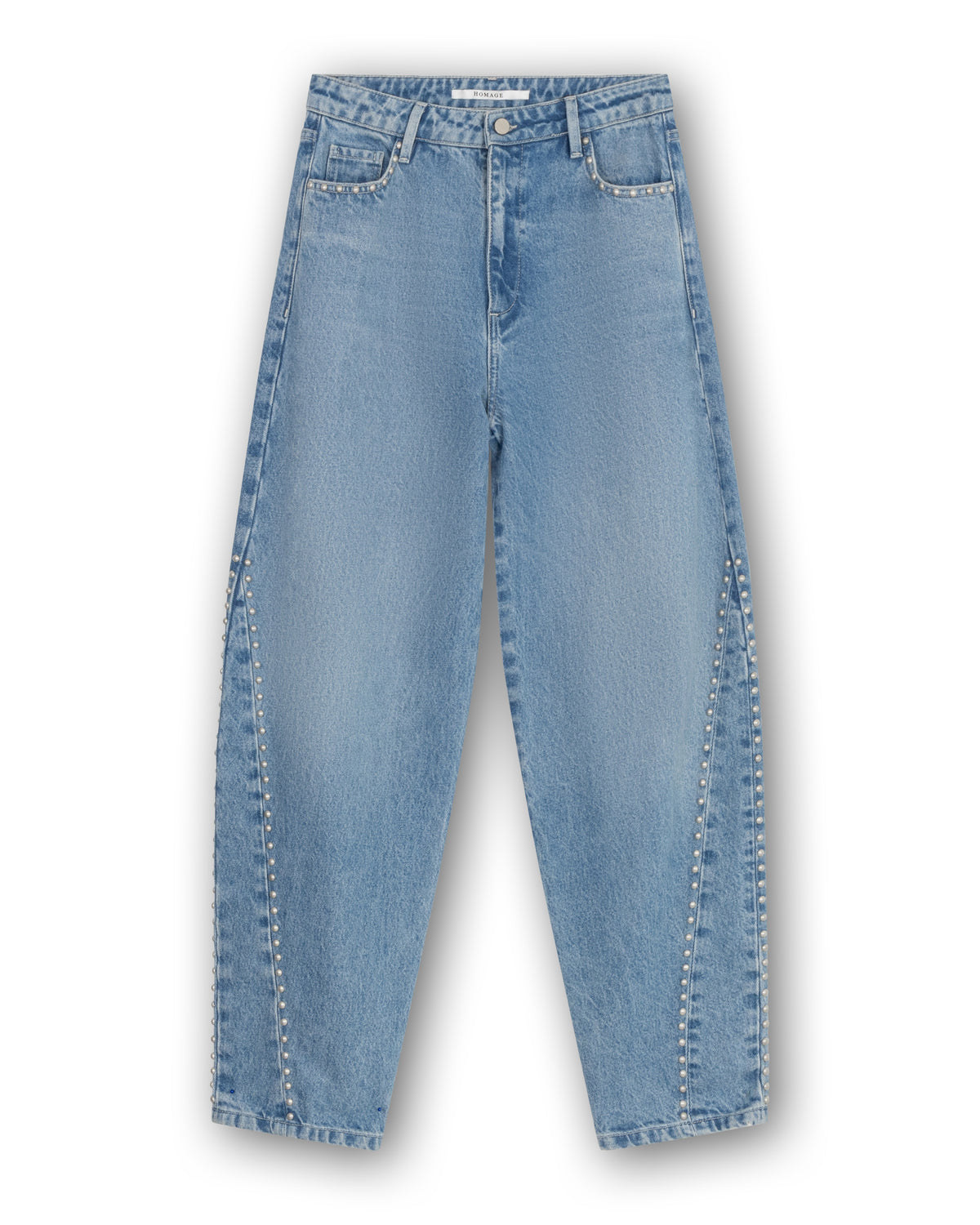 Amber- Balloon Jeans With Studs