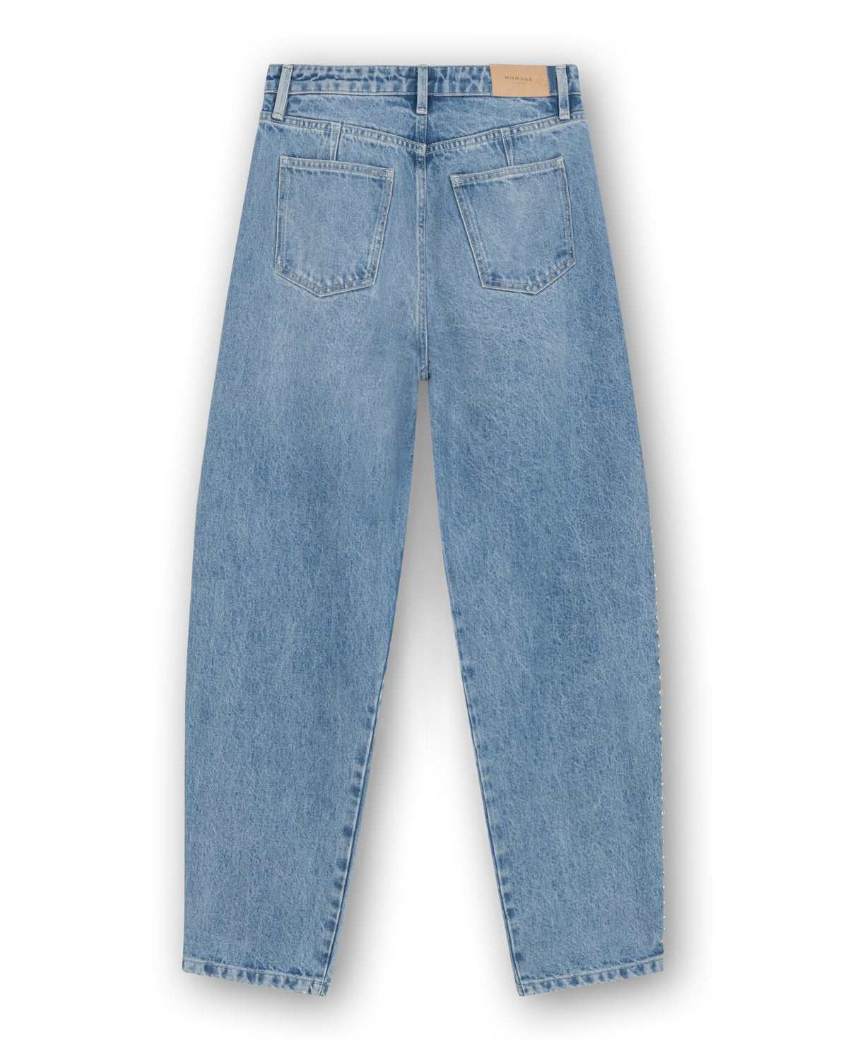 Amber- Balloon Jeans With Studs