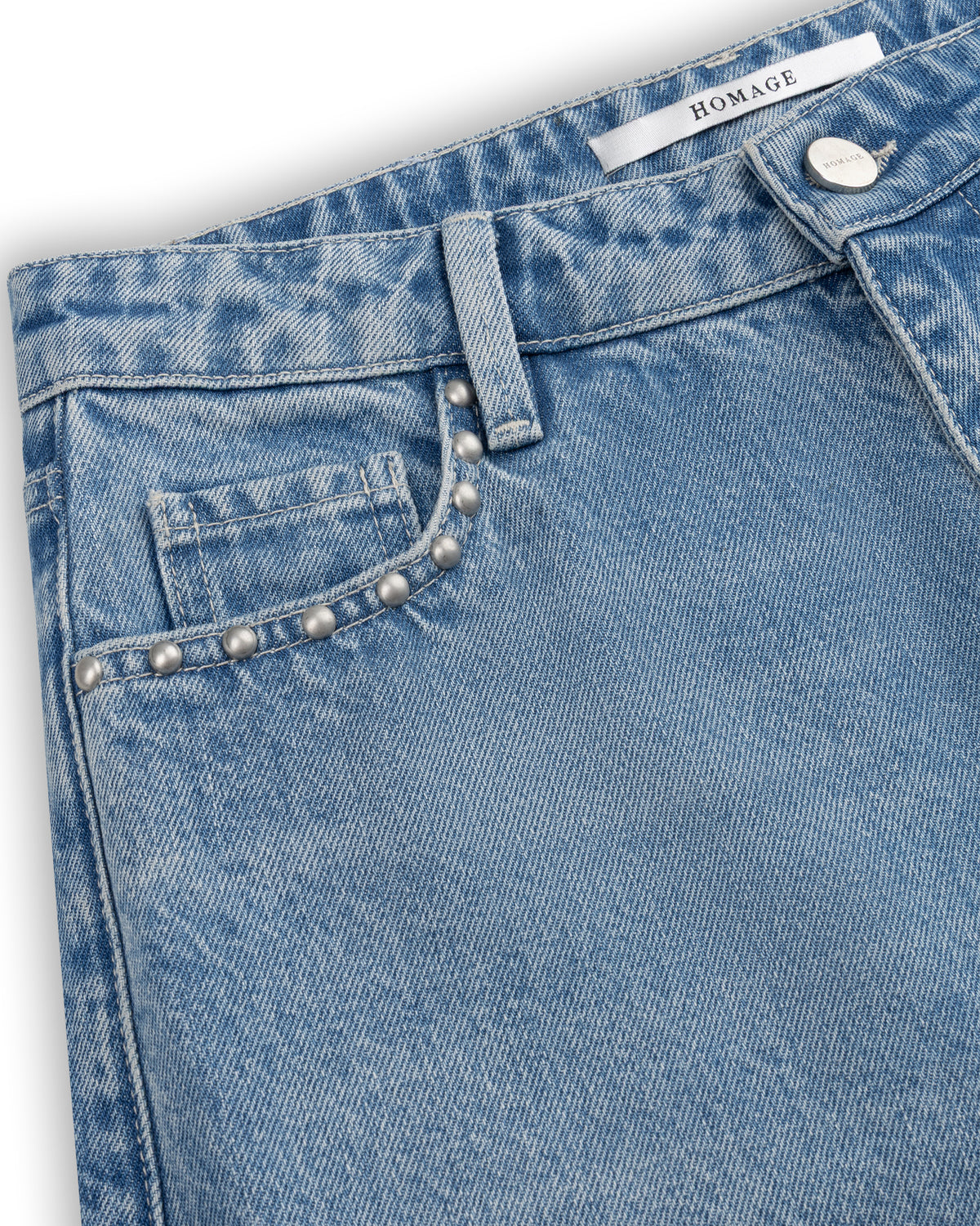Amber- Balloon Jeans With Studs