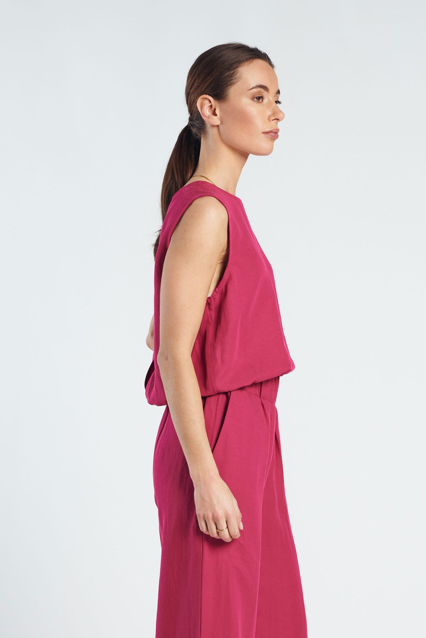 Holly Top-Fuchsia
