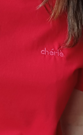 T-shirt CHERIE red