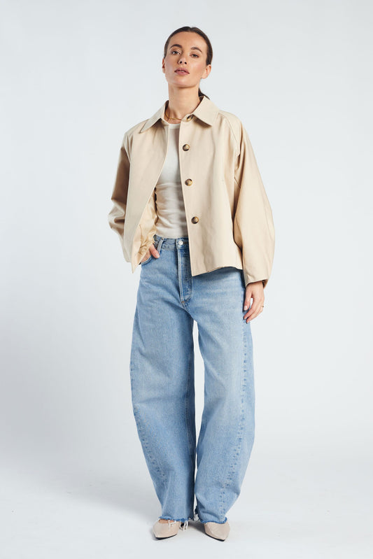 Jacket-Lightbeige (waterafstotend)