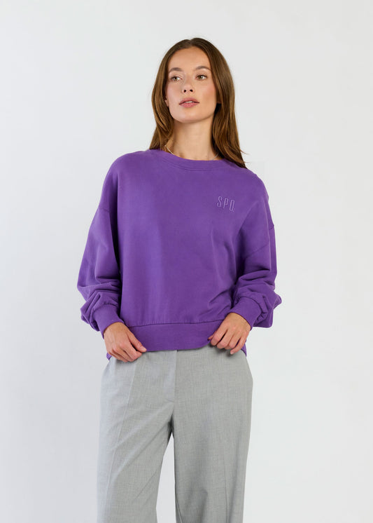 Lucy Oversized Sweater - Royal Purple