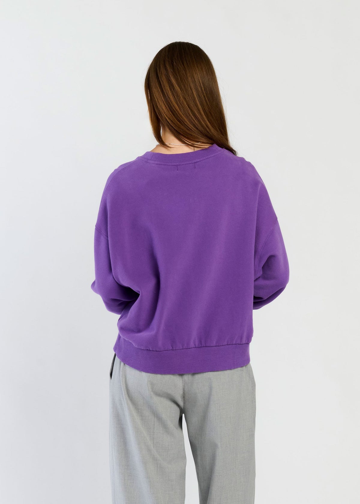 Lucy Oversized Sweater - Royal Purple