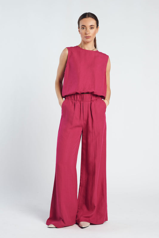 Mickey Pants-Fuchsia