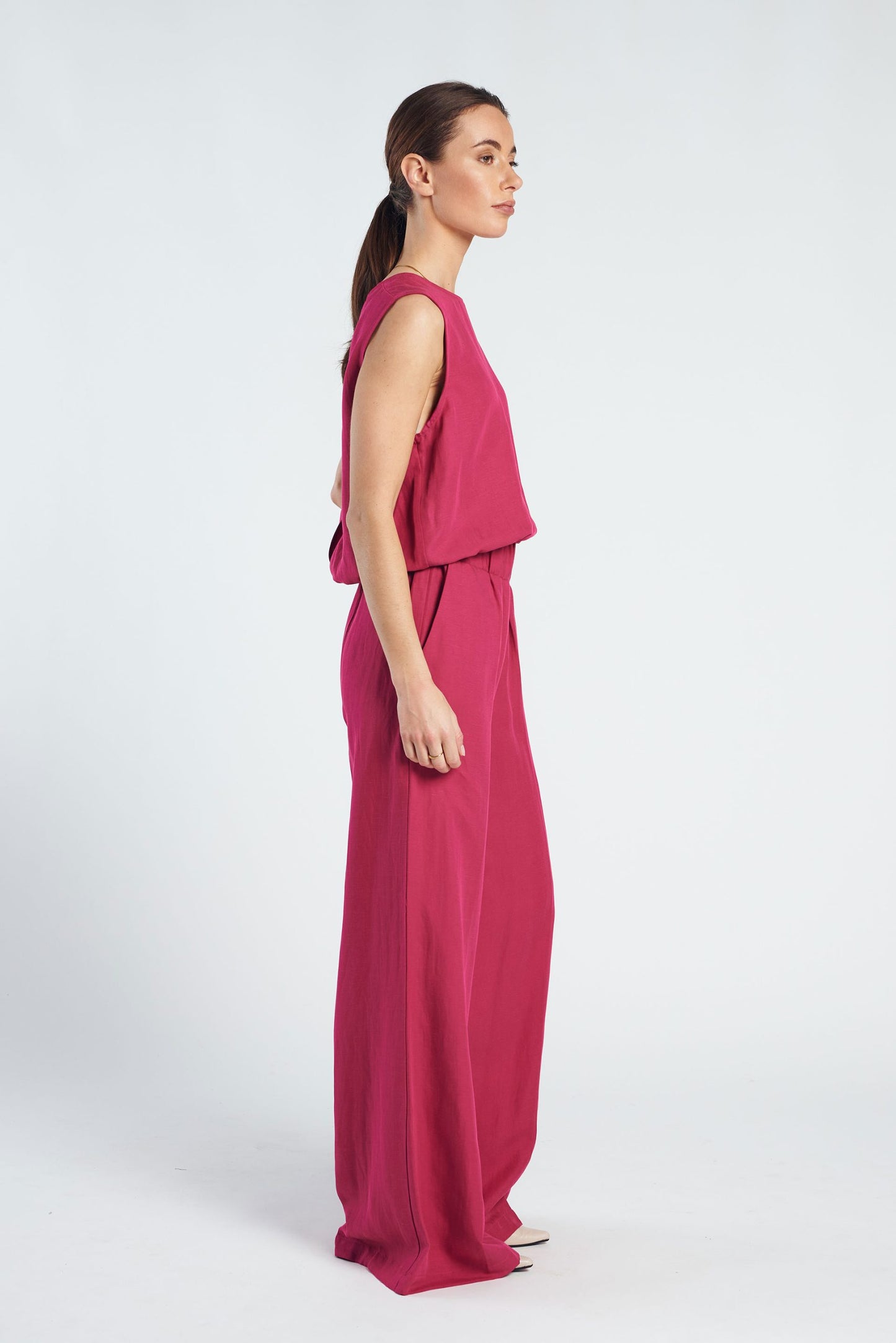 Mickey Pants-Fuchsia