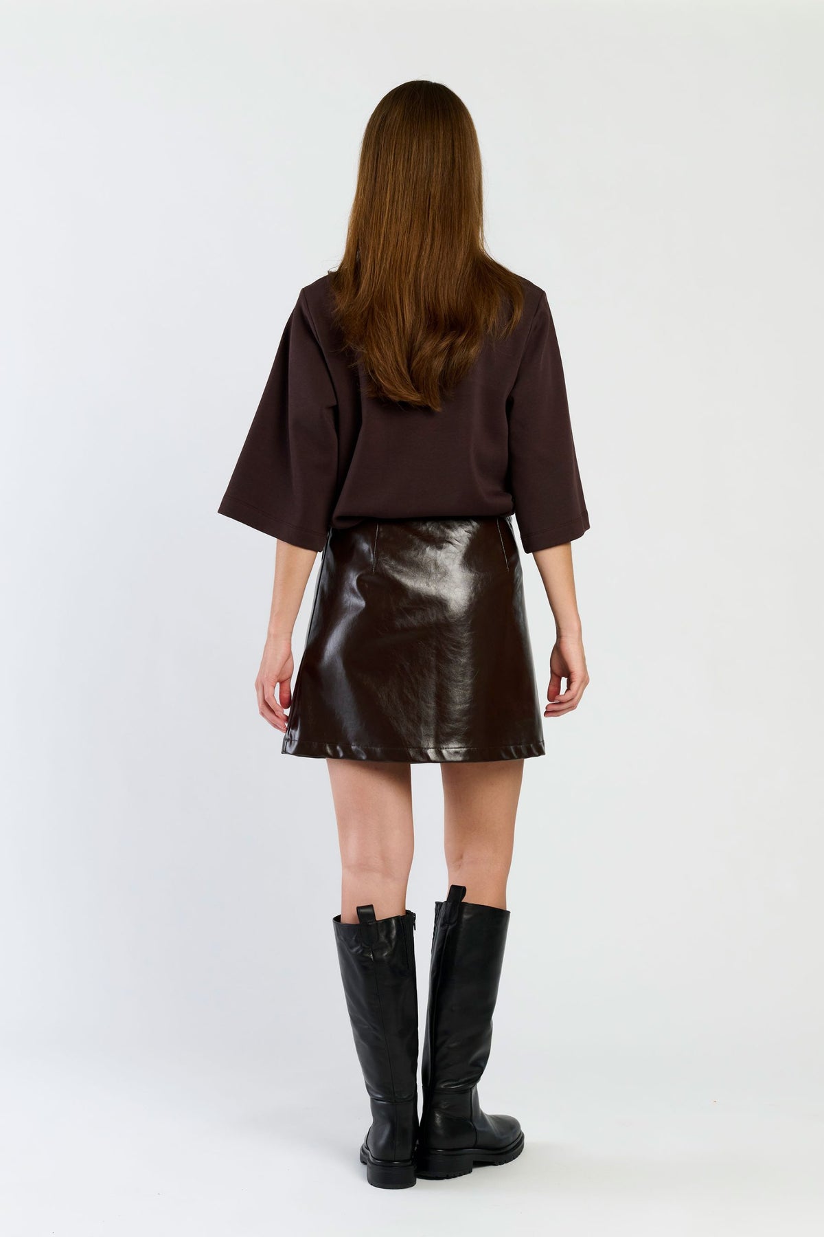 Myer Skirt - Dark Brown