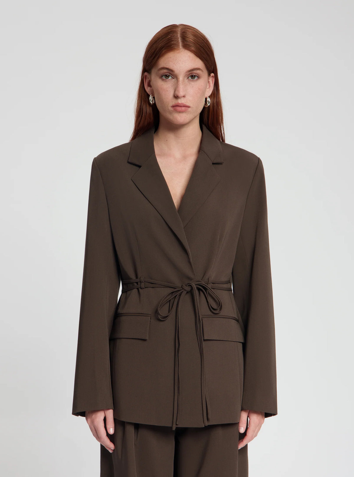 Bessie Tie Blazer