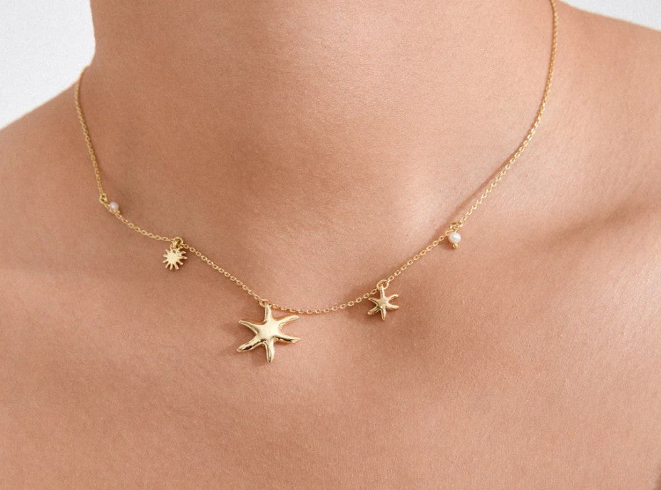 PRISM necklace gold-plated