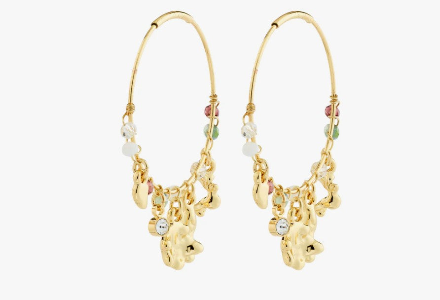 TOVIN earrings gold-plated